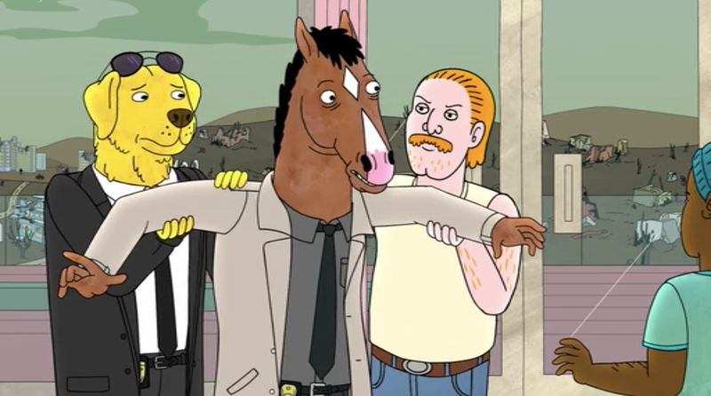 Illustration for article titled BoJack finally
loses the ability to tell truth from television in another crushing
penultimate BoJack Horseman